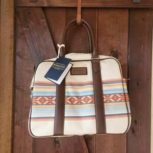 Pendleton Serape Weekender Luggage Travel Bag NWT - Mojave Desert